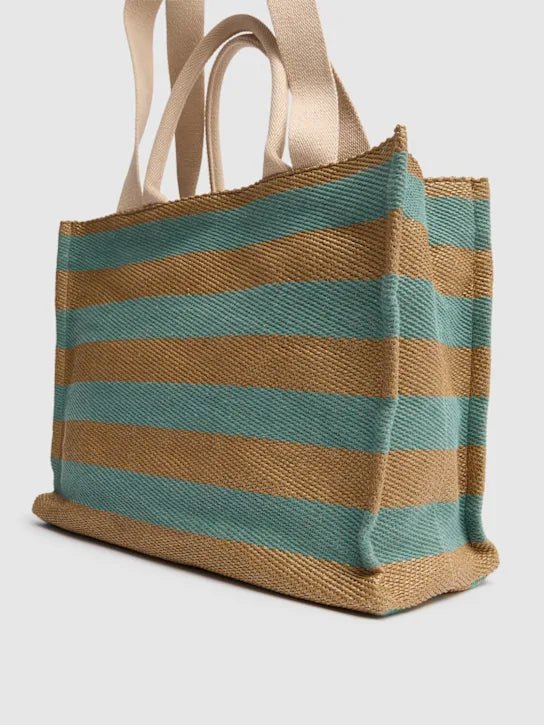 Borsa in tessuto fantasia a righe bicolor - YES SHOPBorse a spallaMARNISHMQ00341Q-Taglia unica