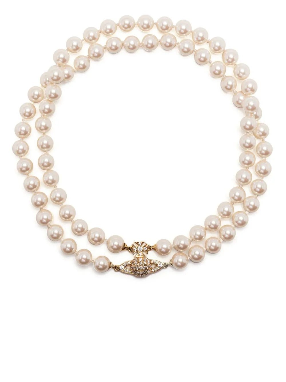 Choker due fili di perle Graziella oro - YES SHOPGioielliVIVIENNE WESTWOOD63030025-02R143-CN-Taglia unica