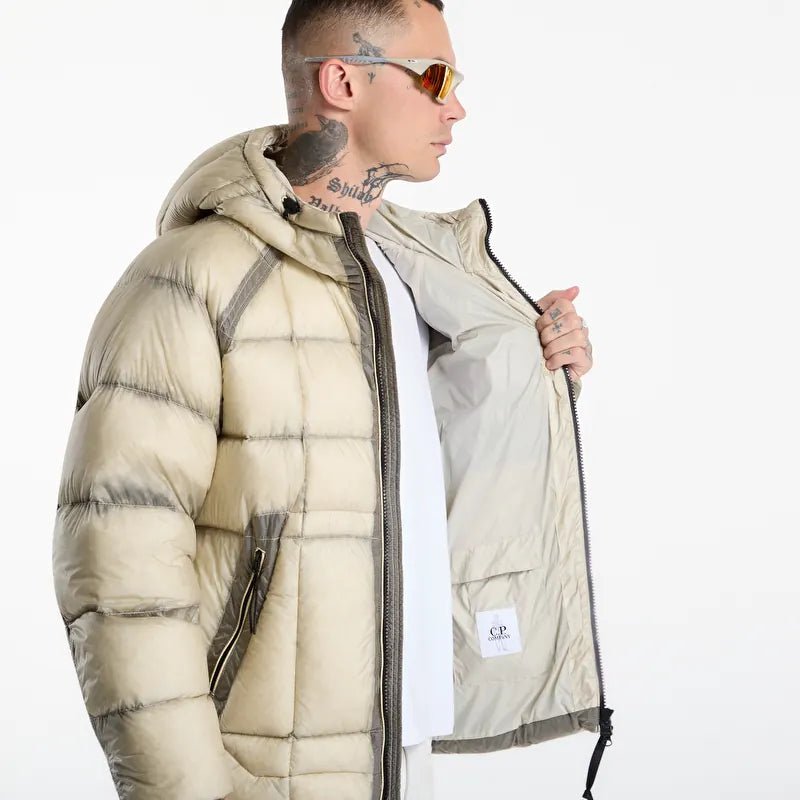 Piumino D.D. Shell puffer panna - YES SHOPGiubbottiC.P. COMPANY21CMOW702A/110416A-38028663710971