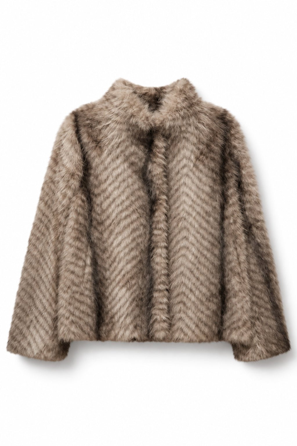Pellicciotto corto Munch effetto volpe - YES SHOPEcopellicceV-LABFW66243-IT 38/407330700160971
