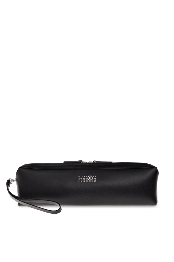 Clutch MM6 nera con logo Numeric - YES SHOPClutchMM6 MAISON MARGIELASB6WF0022-Taglia unica