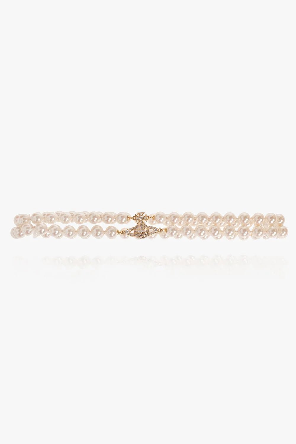 Choker due fili di perle Graziella oro - YES SHOPGioielliVIVIENNE WESTWOOD63030025-02R143-CN-Taglia unica