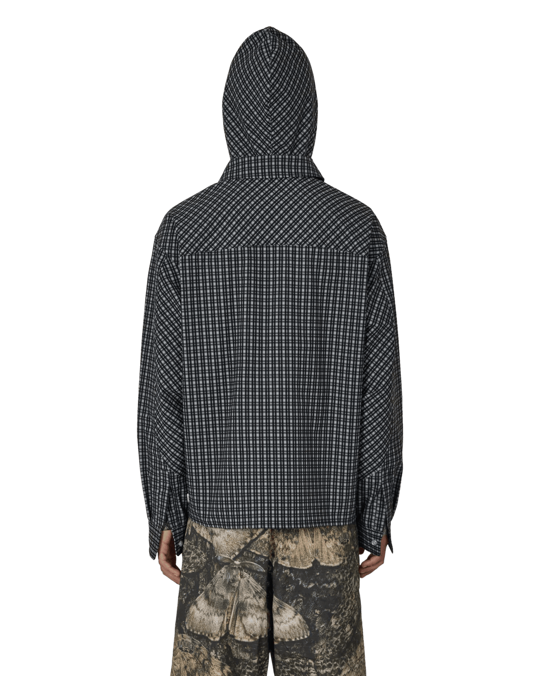 Camicia con cappuccio e stampa a quadri Aair Floweave - YES SHOPCamicieROAYBMW016FA16-XXS1286776523771