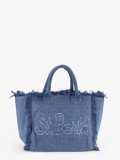 Borsa a spalla Vanity in canvas di cotone con patch logo Saint Barth - YES SHOPBorse a spallaMC2 SAINT BARTHVANI003/08017L-Taglia unica4315556742771