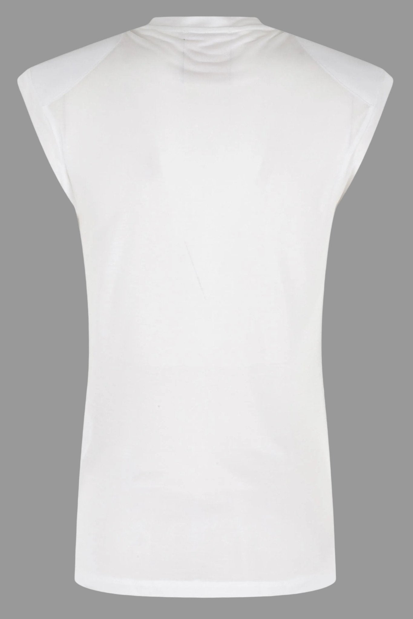 Maglia Marisol giromanica velata bianca con spalline - YES SHOPMaglieSEMICOUTUREY6SJ52-XXS9044118162771