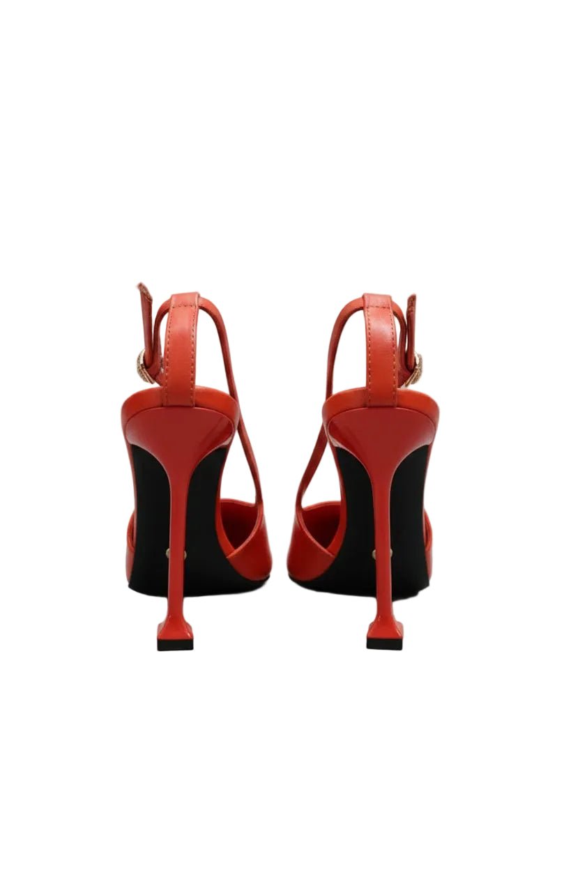 Decolletè Fancy in pelle arancio con cinturino - YES SHOPScarpe elegantiGOLD&ROUGEFANCY-IT 367624157313771