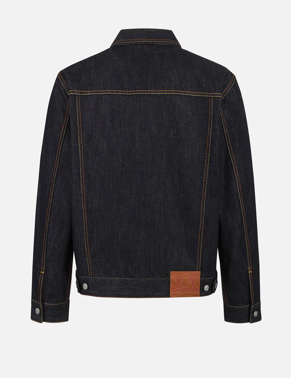 Giacca di jeans con stampa gabbiani color ecru - YES SHOPGiubbottiEVISU2ESHTM5DJ1241-XXS5753748964771
