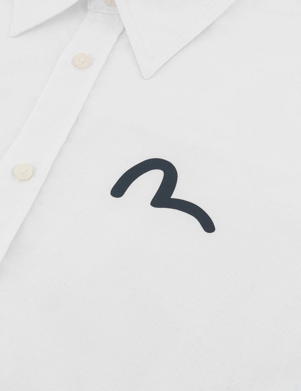 Camicia Oxford bianca con logo gabbiano - YES SHOPCamicieEVISU2ESHTM5SL1243-XXS1483748964771