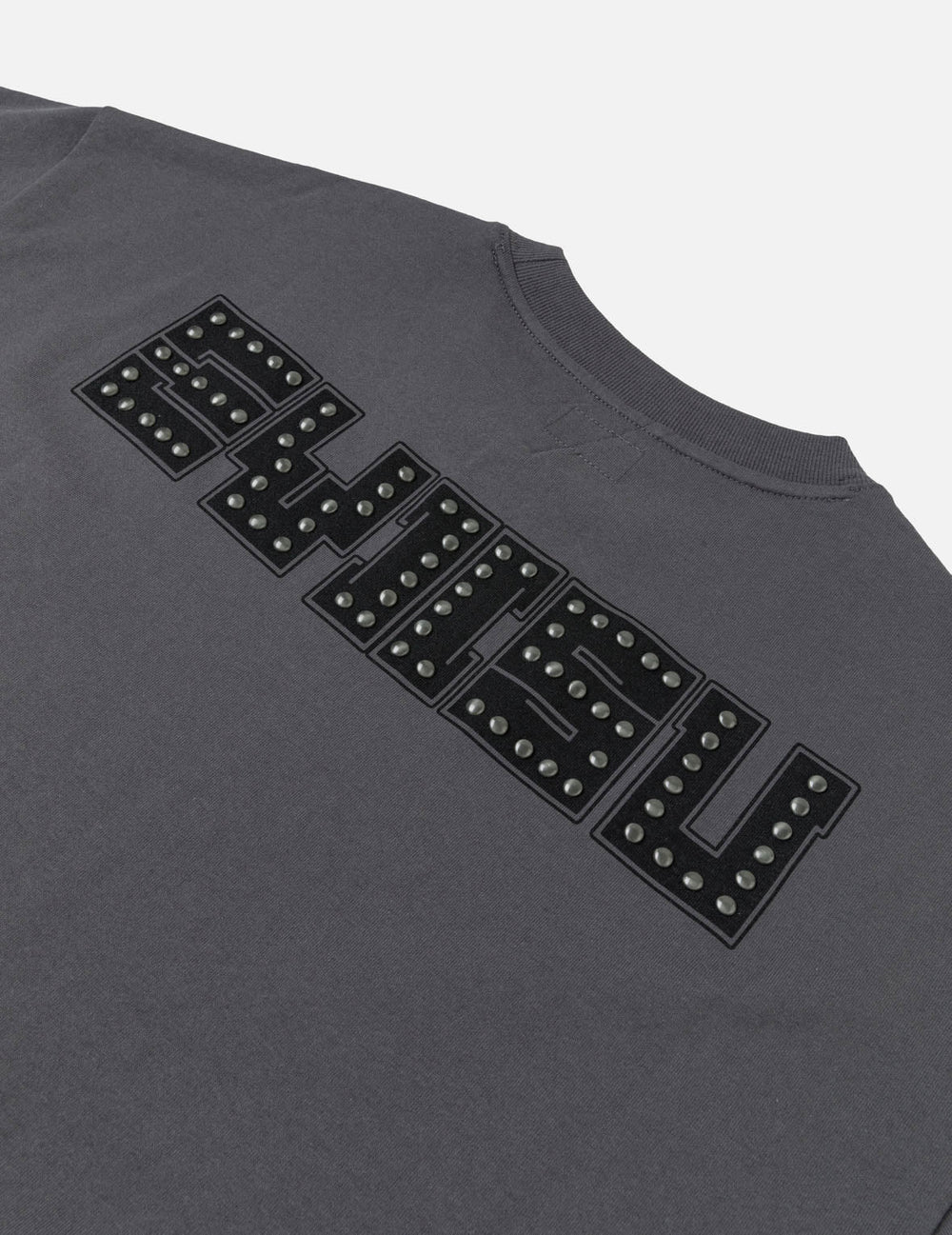 T-shirt Grigio scuro con stampa gabbiano e borchie - YES SHOPT-shirtEVISU2ESHTM6TS1088-XXS6639245925771