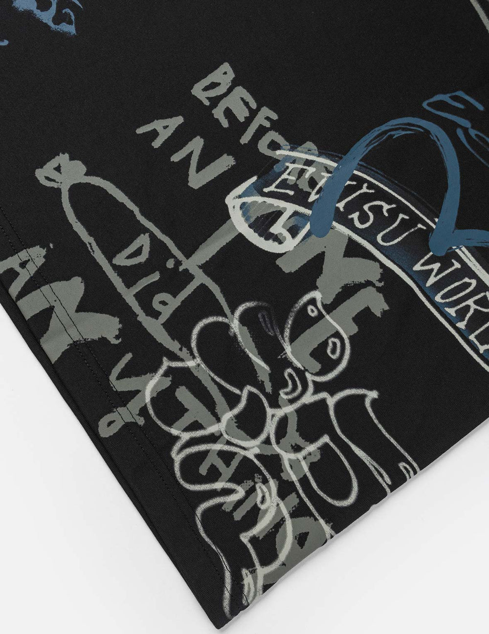T-shirt nera graffiti integrale - YES SHOPT-shirtEVISU2ESHTM6TS1098-XXS9655131776771