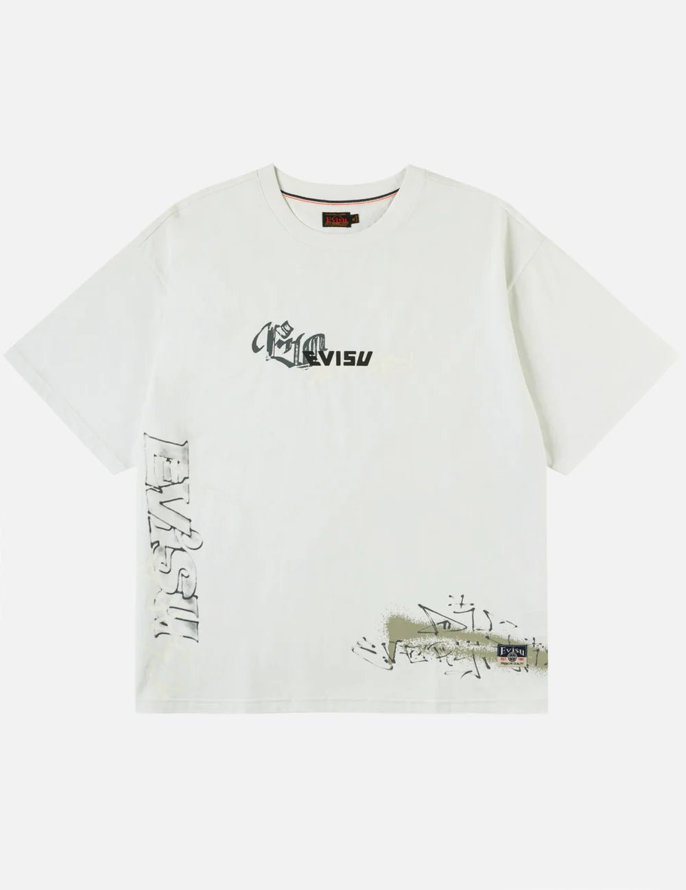 T-shirt ecru graffiti integrale - YES SHOPT-shirtEVISU2ESHTM6TS1098-XXS8855131776771