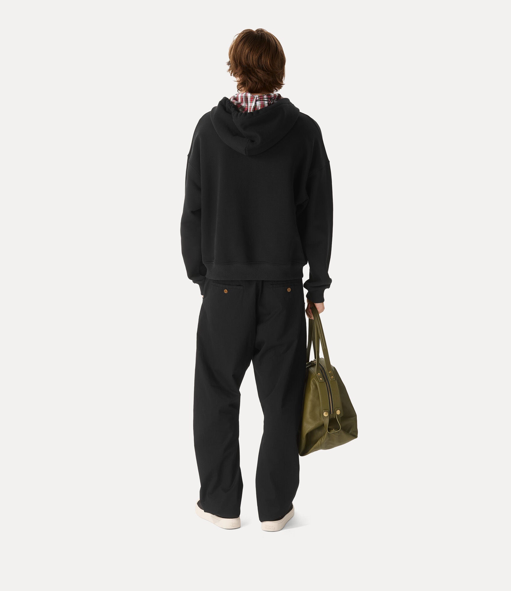 Felpa Ashton nera con cappuccio - YES SHOPFelpeVIVIENNE WESTWOOD2I01000M-J00AS-ASHTON HOODIE-XXS9665131776771
