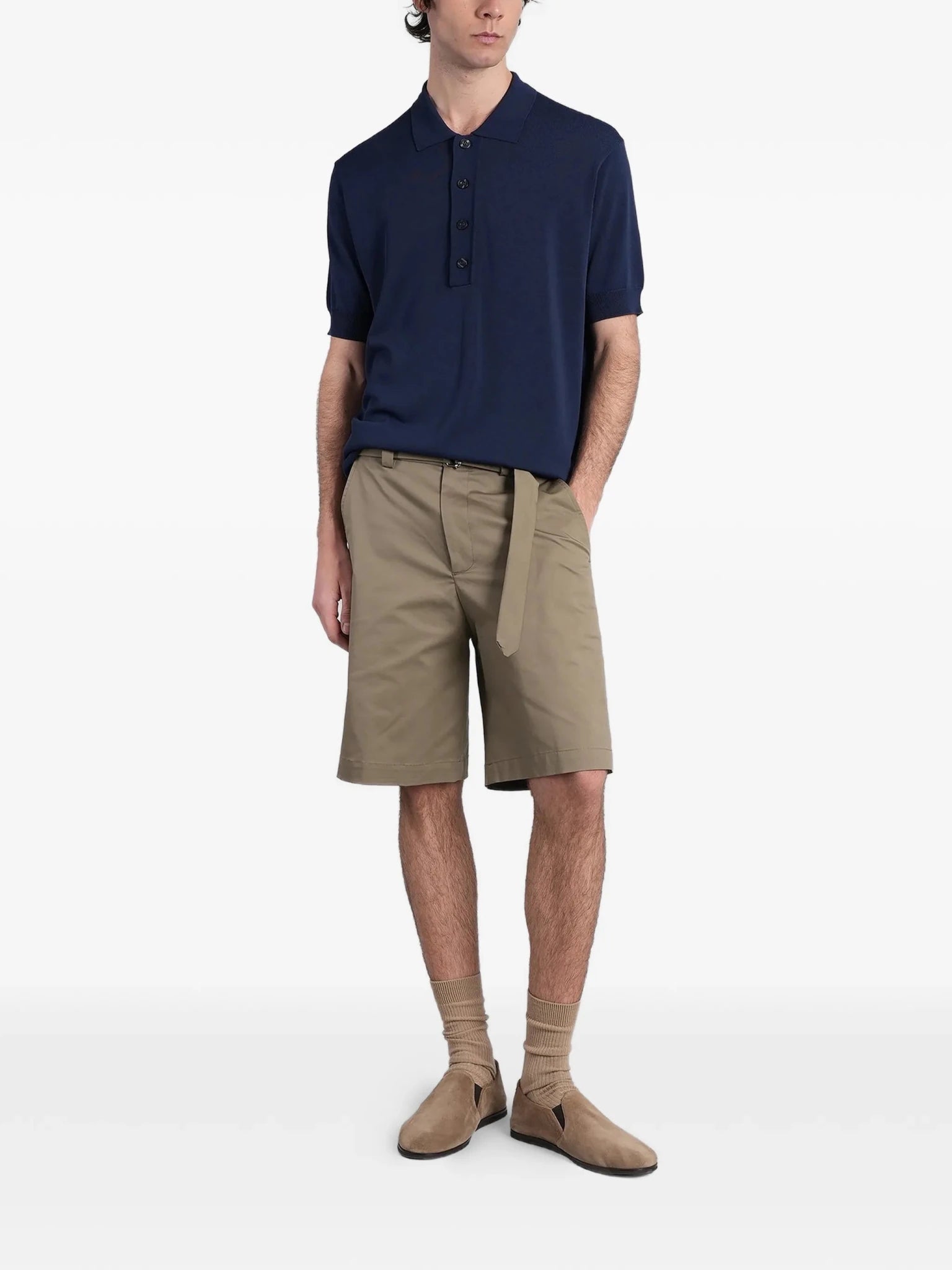 Bermuda Virgil beige con cintura - YES SHOPBermudaLOW BRANDLP26022-W308560879804771