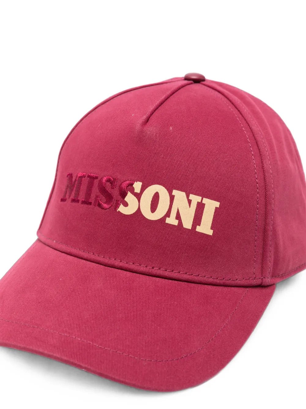 Cappello da baseball in cotone bordeaux con logo bicolor - YES SHOPCappelliMISSONIBL00CO/XB002-Taglia unica9997663710971