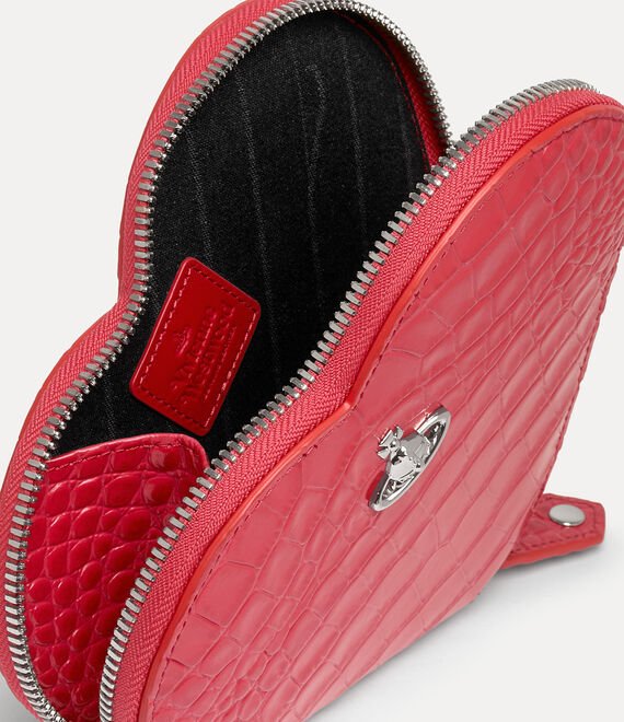 Borsa Heart Crossbody in cocco corallo - YES SHOPBorse crossbodyVIVIENNE WESTWOOD58010001W-L0098-Taglia unica3998349676771
