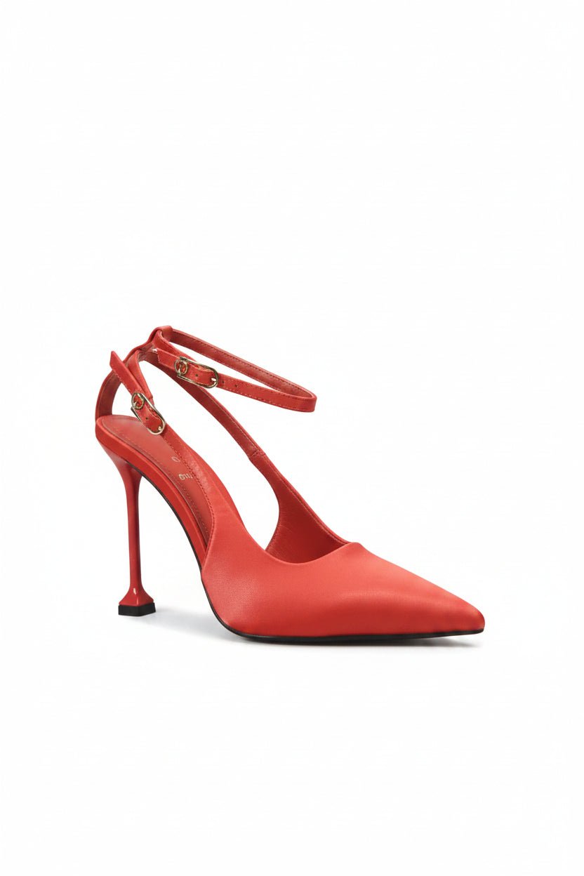 Decolletè Fancy in pelle arancio con cinturino - YES SHOPScarpe elegantiGOLD&ROUGEFANCY-IT 367624157313771