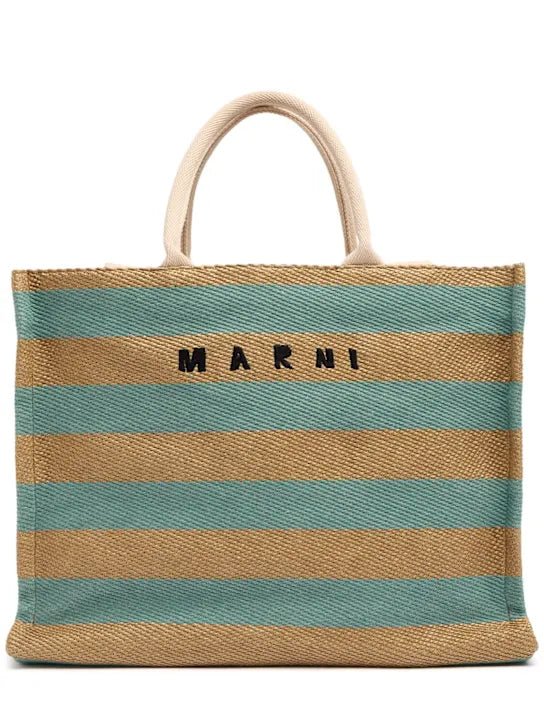 Borsa in tessuto fantasia a righe bicolor - YES SHOPBorse a spallaMARNISHMQ00341Q-Taglia unica