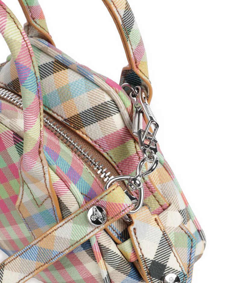 Borsa Mini Yasmine in buccia d'arancia heater check - YES SHOPBorse crossbodyVIVIENNE WESTWOOD5C01005W-S001S-Taglia unica5309349676771