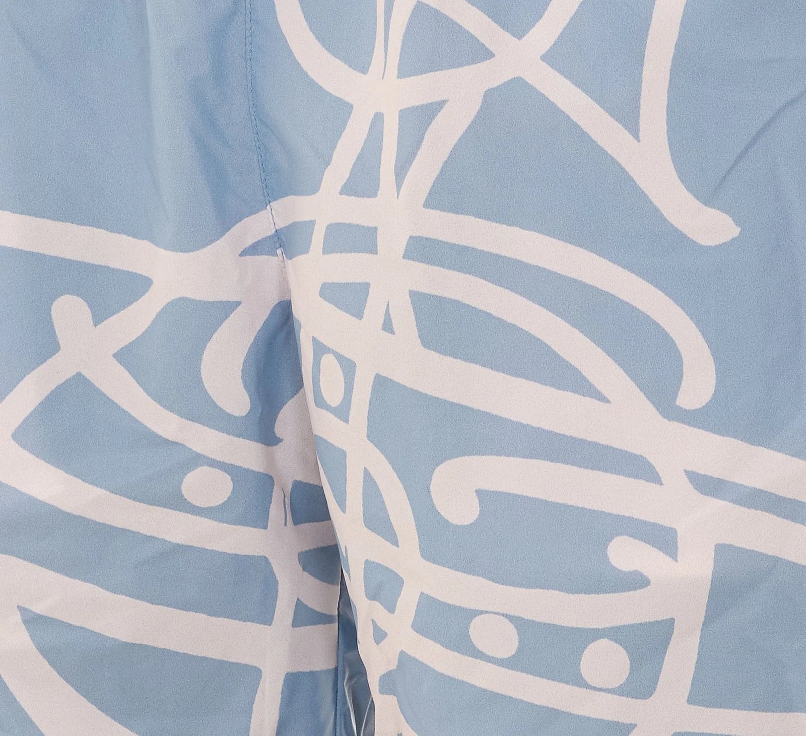 Costume da bagno celeste con logo graffiti - YES SHOPCostumi da bagnoVIVIENNE WESTWOOD81010003-W01FA-XXS