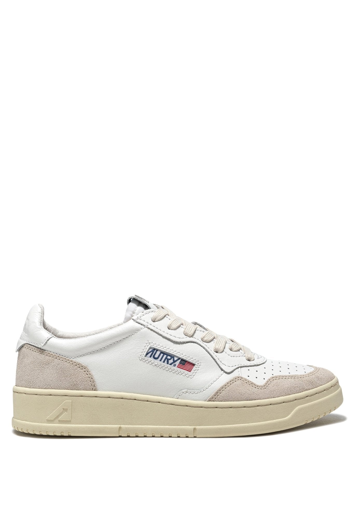 Sneakers Medalist low bianca e suede beige - YES SHOPSneakersAUTRYAULW LS33LS33-361329767386571