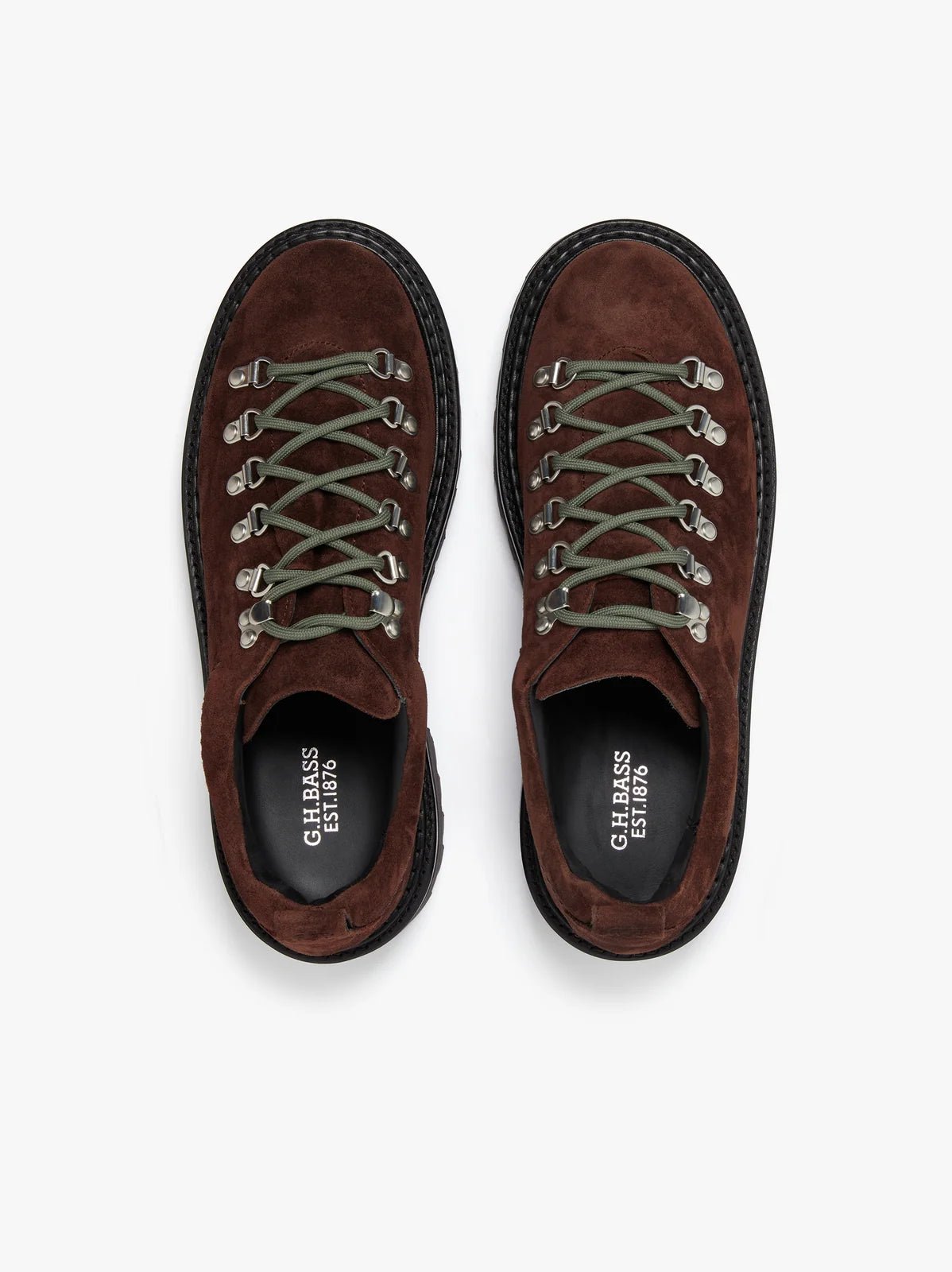 Scarpa Hiker Boots bassa in pelle scamosciata color cioccolato - YES SHOPScarpeG.H. BASSBAZ6K421-IT 39