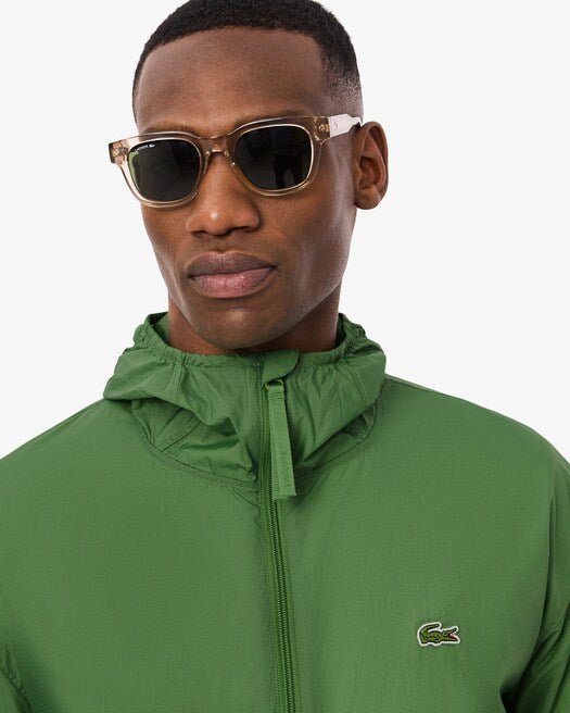Giacca leggera impermeabile verde - YES SHOPGiubbottiLACOSTEBH1243-00-IT 427050567380771