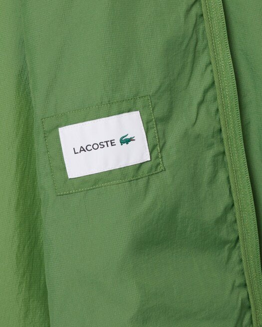 Giacca leggera impermeabile verde - YES SHOPGiubbottiLACOSTEBH1243-00-IT 427050567380771