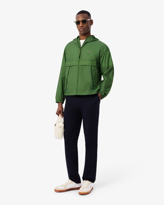 Giacca leggera impermeabile verde - YES SHOPGiubbottiLACOSTEBH1243-00-IT 427050567380771