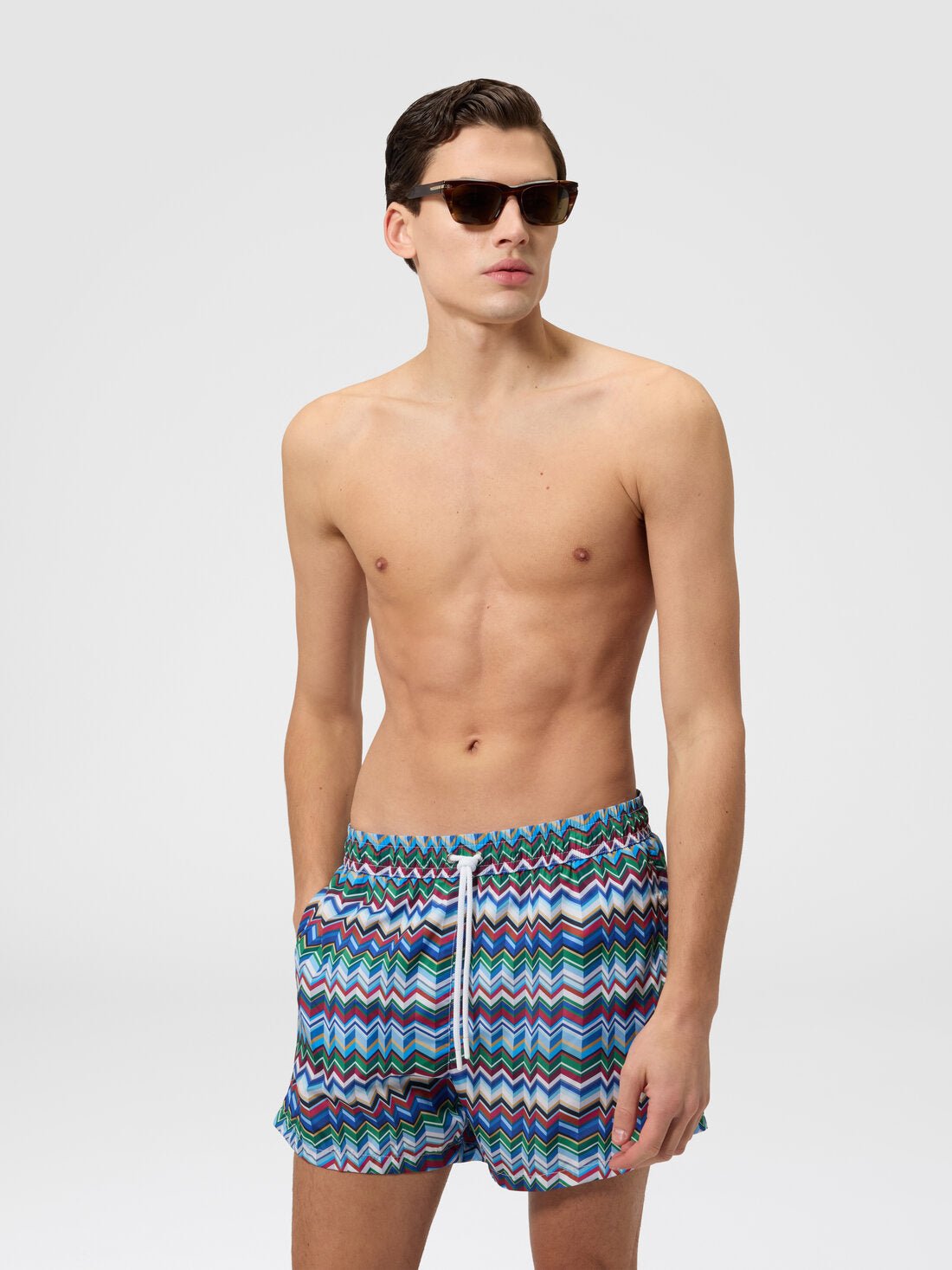Costume da bagno multicolor con fantasia zig zag irregolare - YES SHOPCostumi da bagnoMISSONIBS26SP00BW010JSM9YZ-XXS9300705742771
