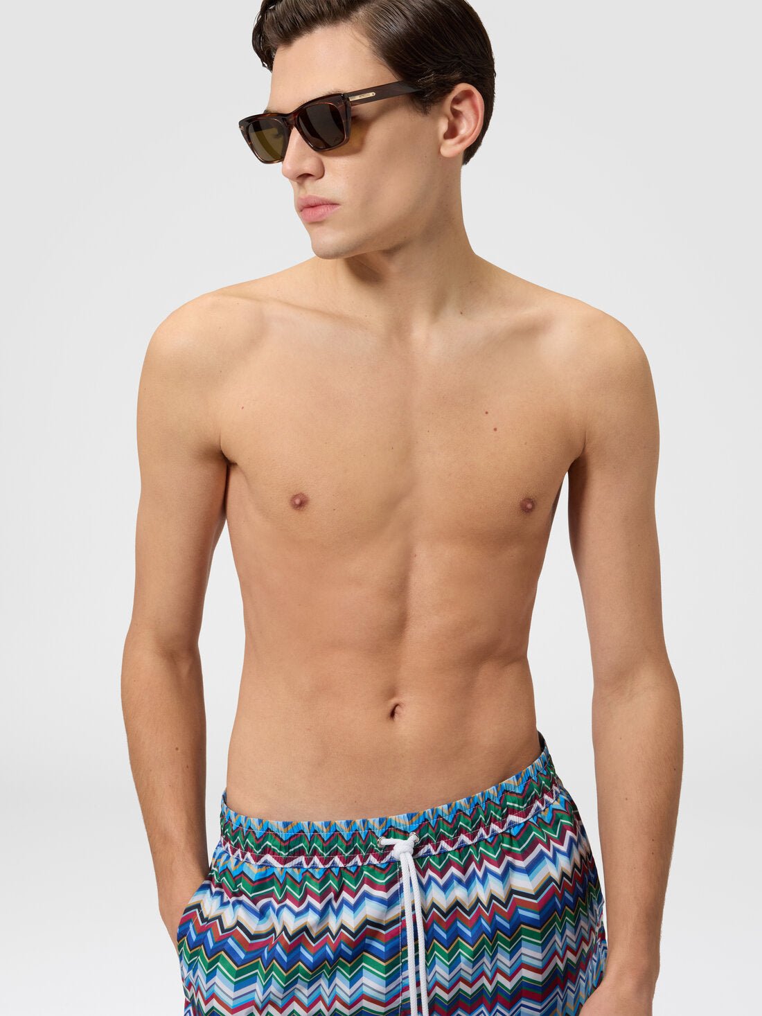 Costume da bagno multicolor con fantasia zig zag irregolare - YES SHOPCostumi da bagnoMISSONIBS26SP00BW010JSM9YZ-XXS9300705742771