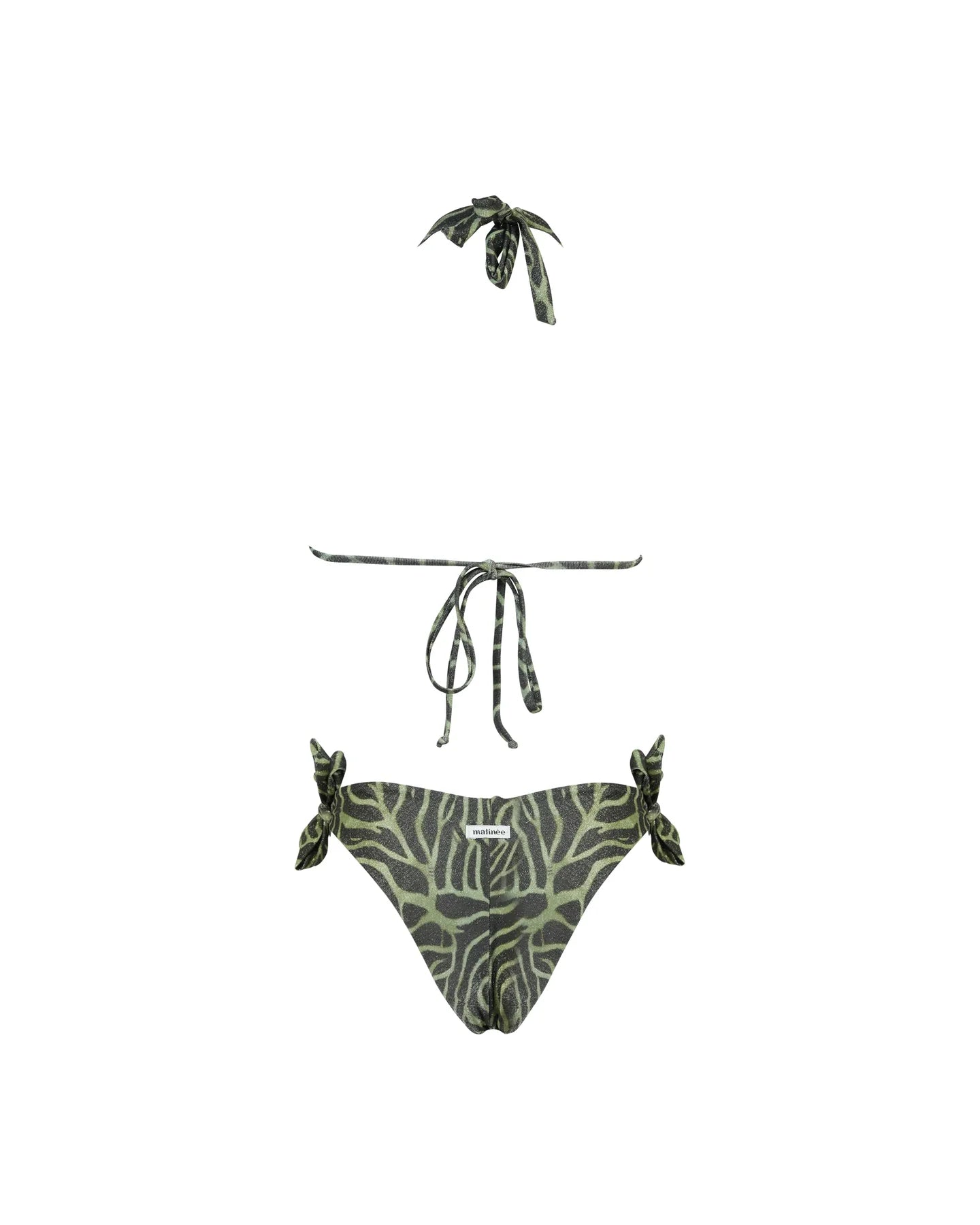 Bikini Benedetta in lurex zebrato verde - YES SHOPCostumi da bagnoMATINEE'CB7023-XXS