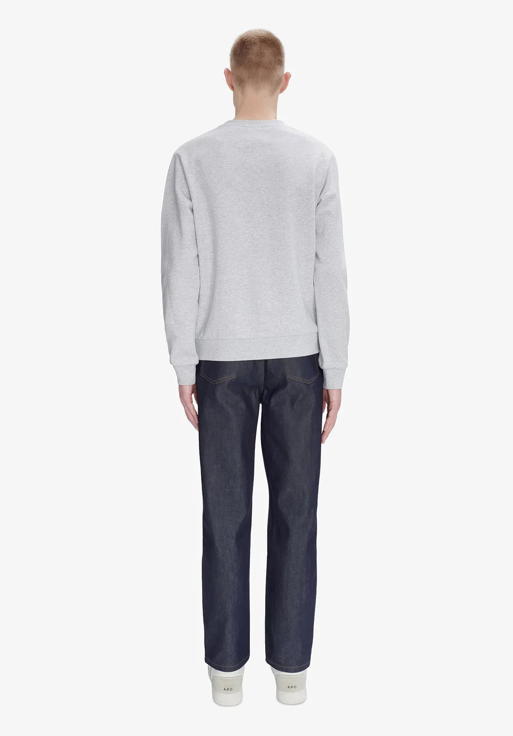 Felpa girocollo " rue madame " grigio chiaro - YES SHOPFelpeA.P.C.COHBV-M27913-XXS
