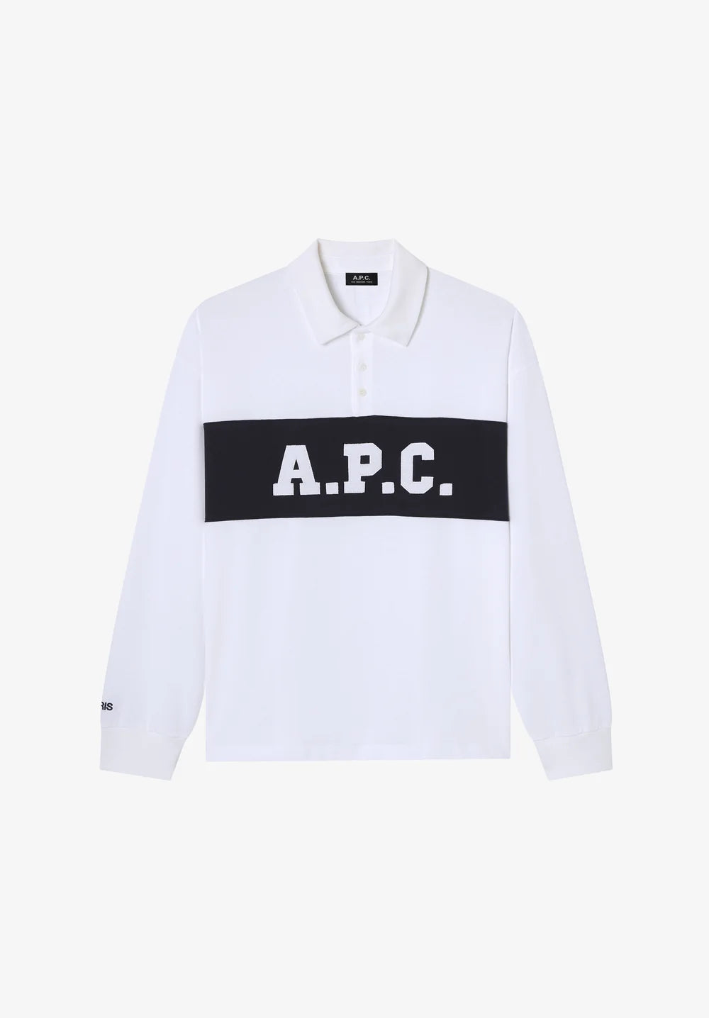 Polo Rugby Alexis bianco e blu - YES SHOPPoloA.P.C.COHRU-H26633-XXS