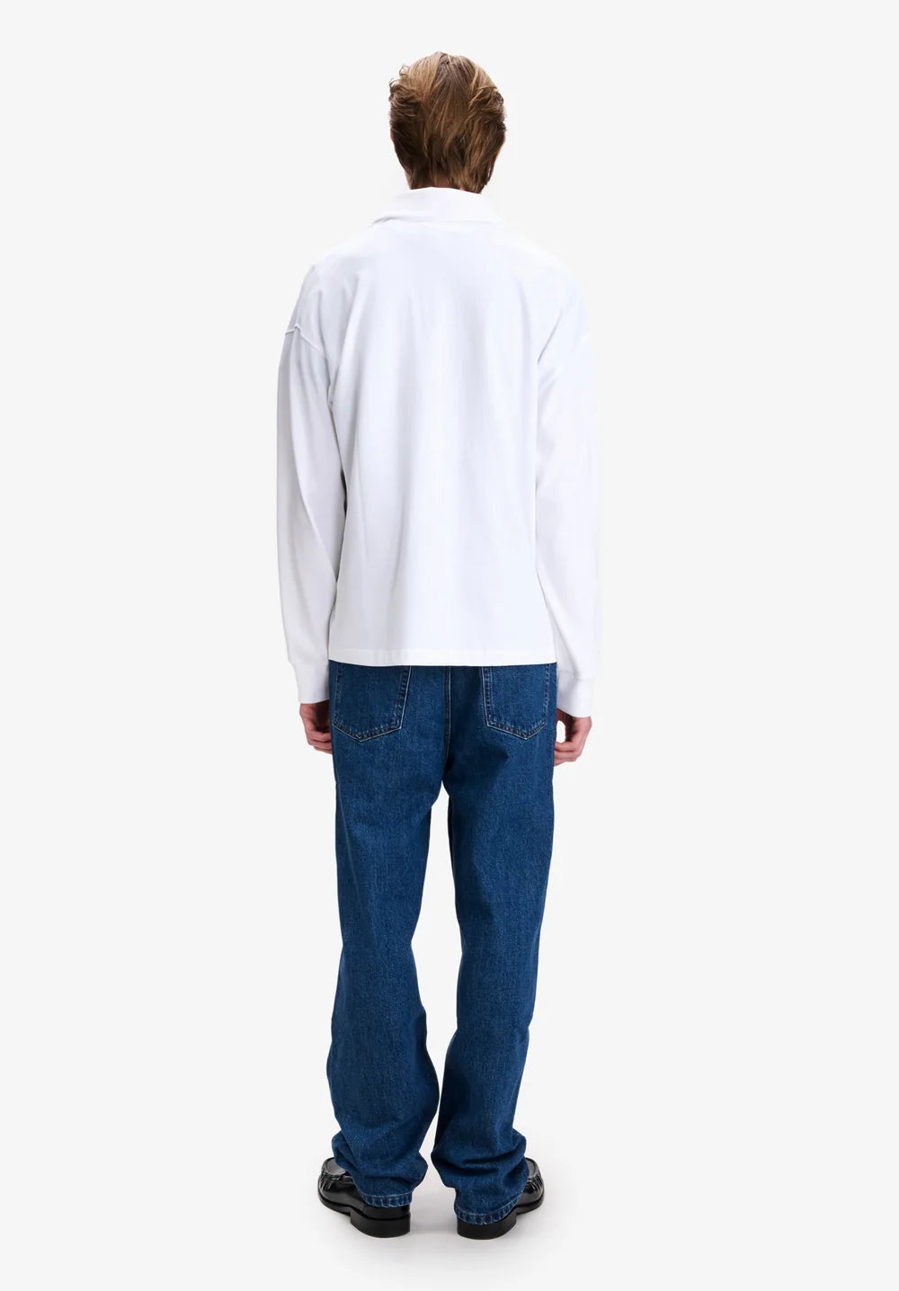 Polo Rugby Alexis bianco e blu - YES SHOPPoloA.P.C.COHRU-H26633-XXS