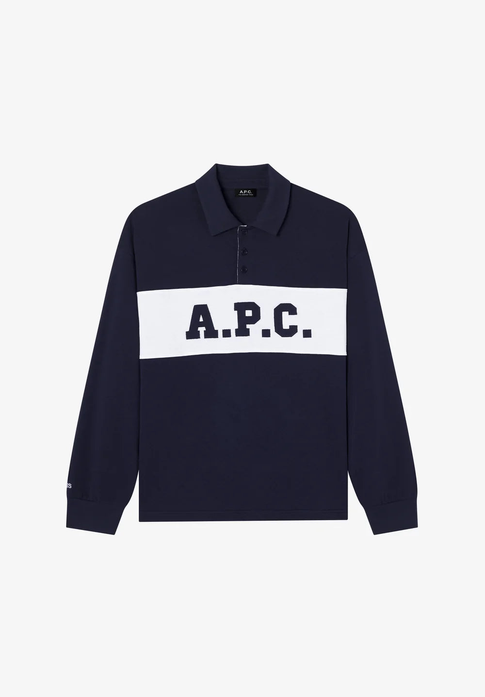 Polo Rugby Alexis blu e bianco - YES SHOPPoloA.P.C.COHRU-H26633-XXS