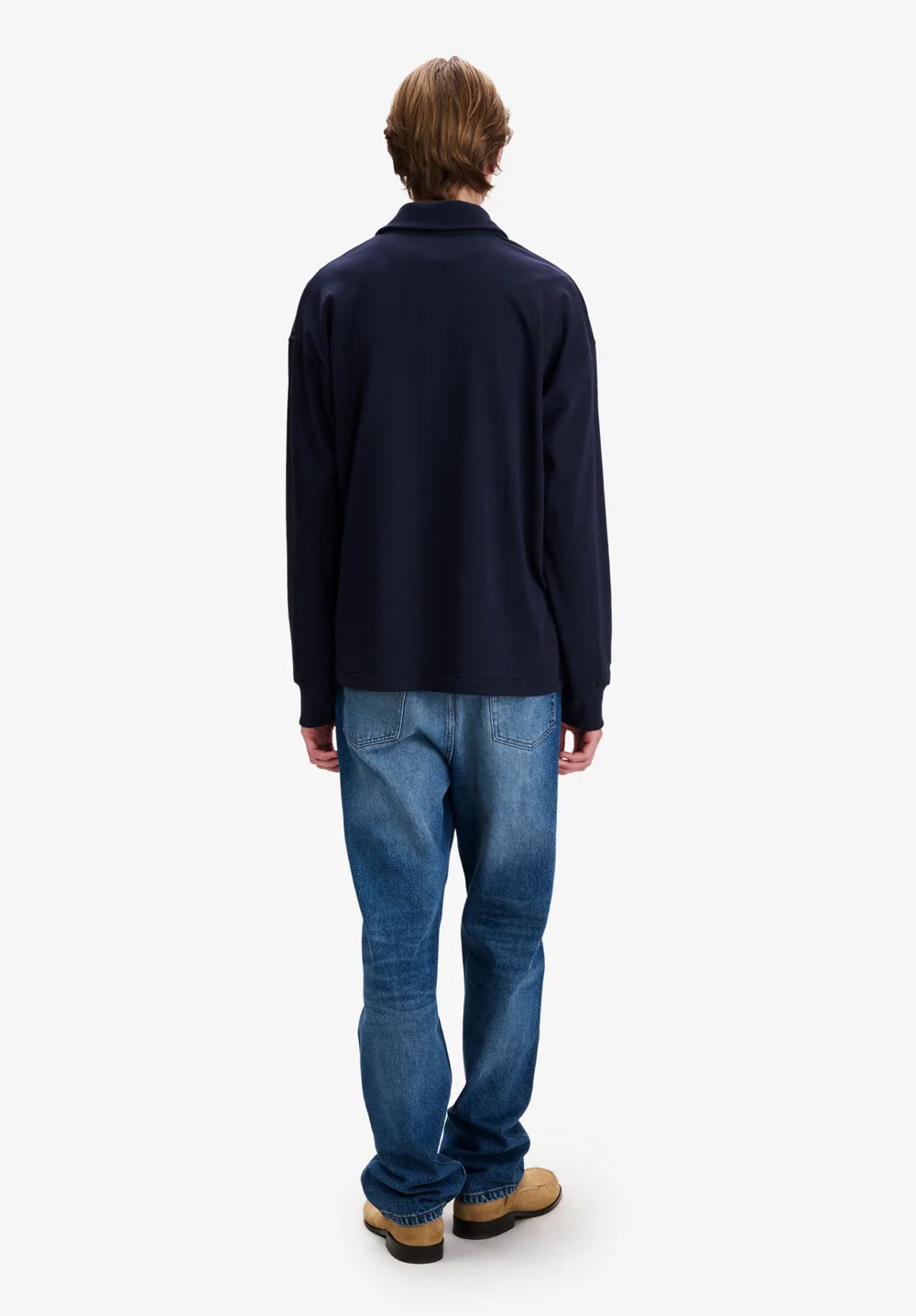 Polo Rugby Alexis blu e bianco - YES SHOPPoloA.P.C.COHRU-H26633-XXS