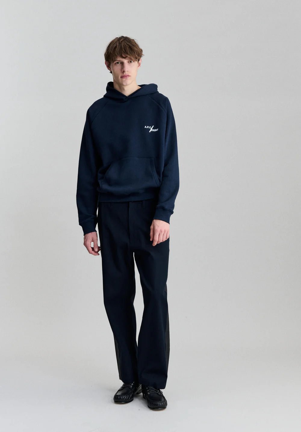 Felpa Duck blu con cappuccio x FRGMT - YES SHOPFelpeA.P.C.COHSK-M37018-XXS