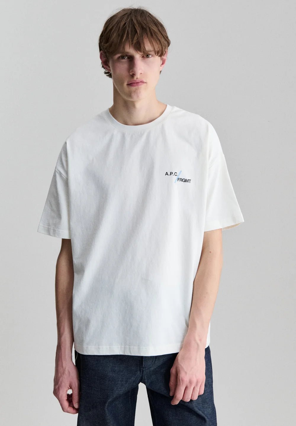 T-shirt bianca Renoncement x FRGMT - YES SHOPT-shirtA.P.C.COHSL-M26487-XXS
