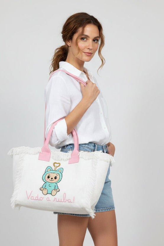 Borsa Colette bianca Vado a Ruba Puppy Charm - YES SHOPBorse crossbodyMC2 SAINT BARTHCOL0001-Taglia unica7668349676771