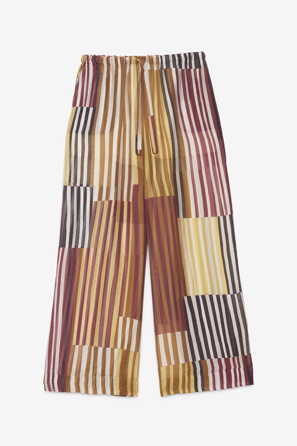 Pantalaccio patchwork a righe multicolor - YES SHOPPantaloniOTTOD'AMEDP0063-IT 347310711323771