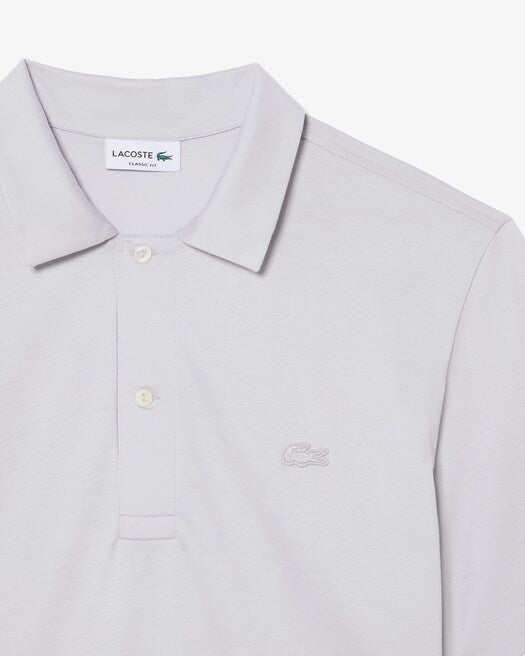 Polo con collo bowling grigio ghiaccio - YES SHOPPoloLACOSTEDH5928-XXS5820685344771