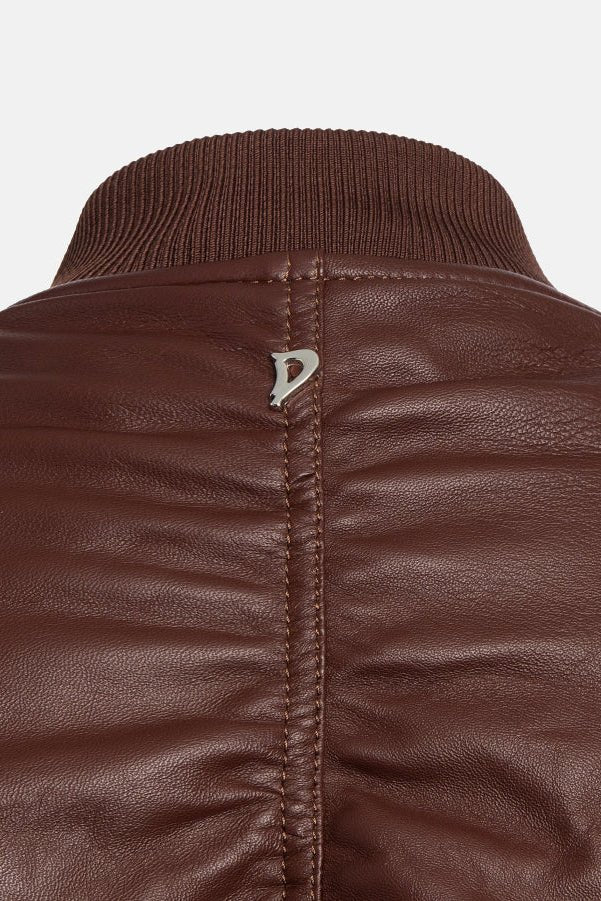 Bomber over in nappa mattone - YES SHOPGiubbottiDONDUPDJ800/PL0511D-IT 345511462759871