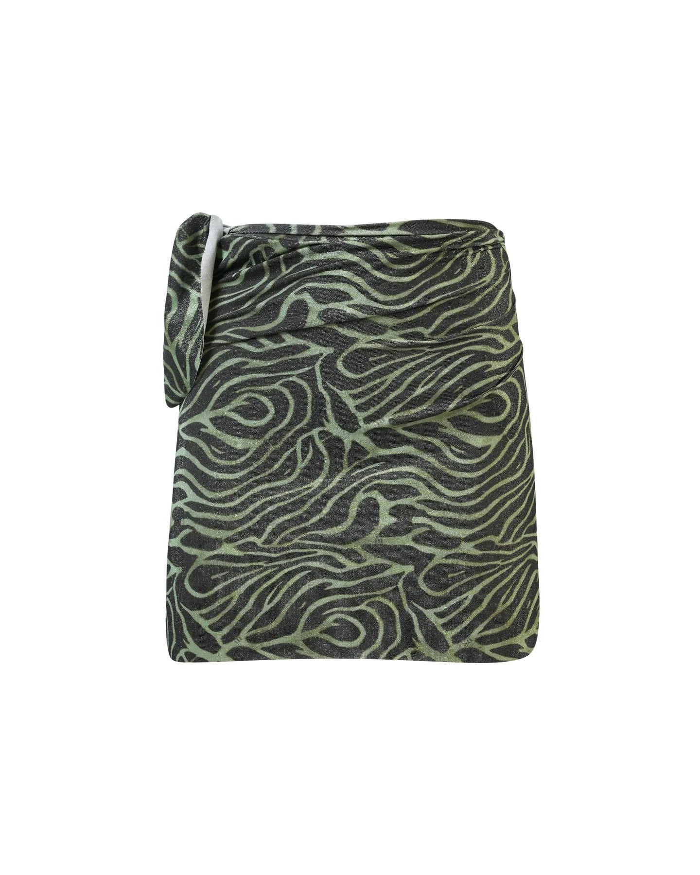 Gonna Pareo Annette in lurex zebrato verde - YES SHOPBeachwearMATINEE'DM7002-Taglia unica