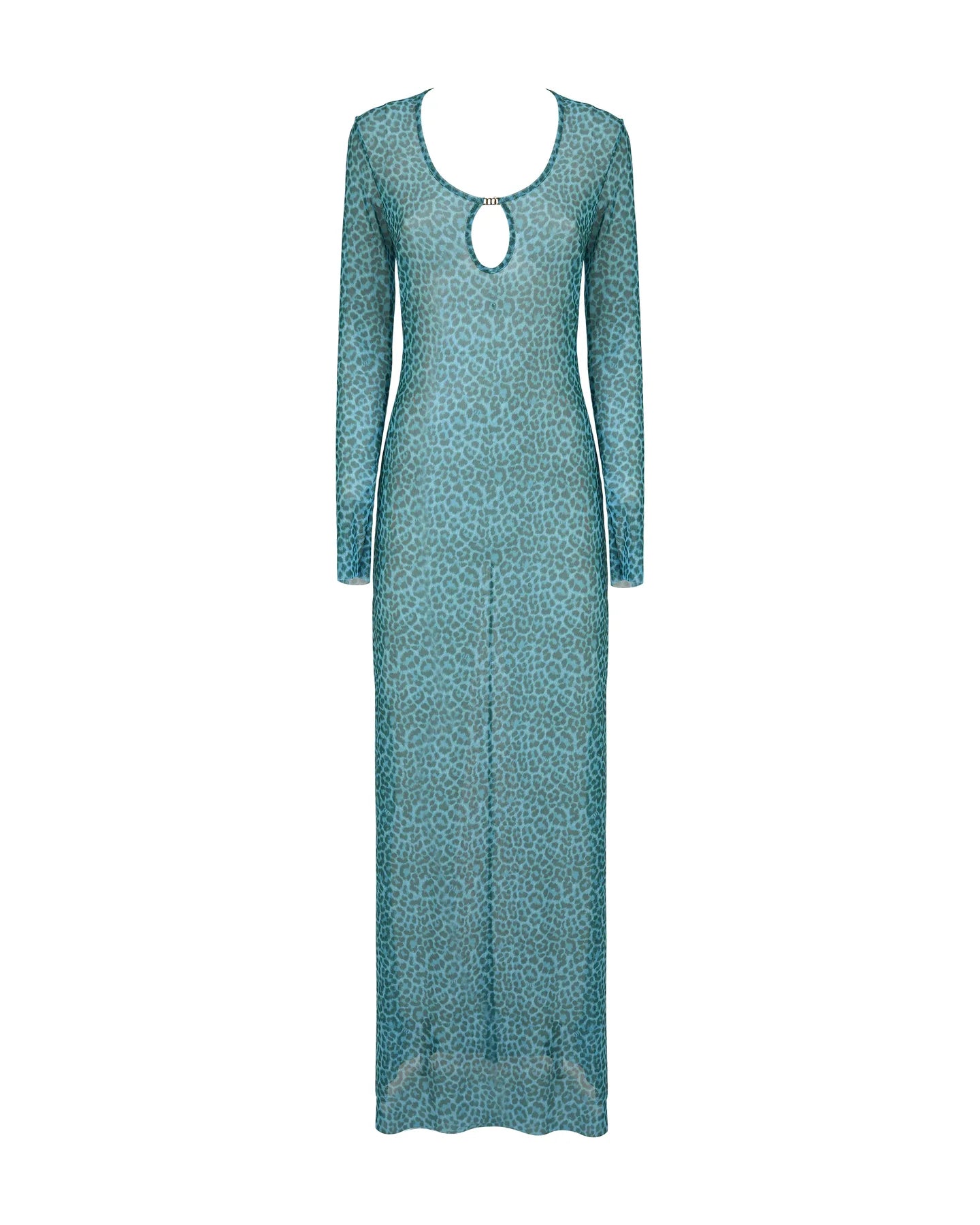 Abito Alicia in tulle fantasia maculato ceruleo - YES SHOPBeachwearMATINEE'DM7018-XXS