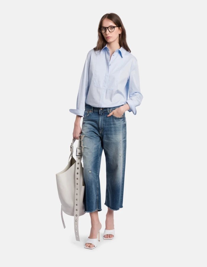 Jeans Tami a palazzo sabbiato - YES SHOPJeansDONDUPDP770/DD/DFE286D/MA8-W24