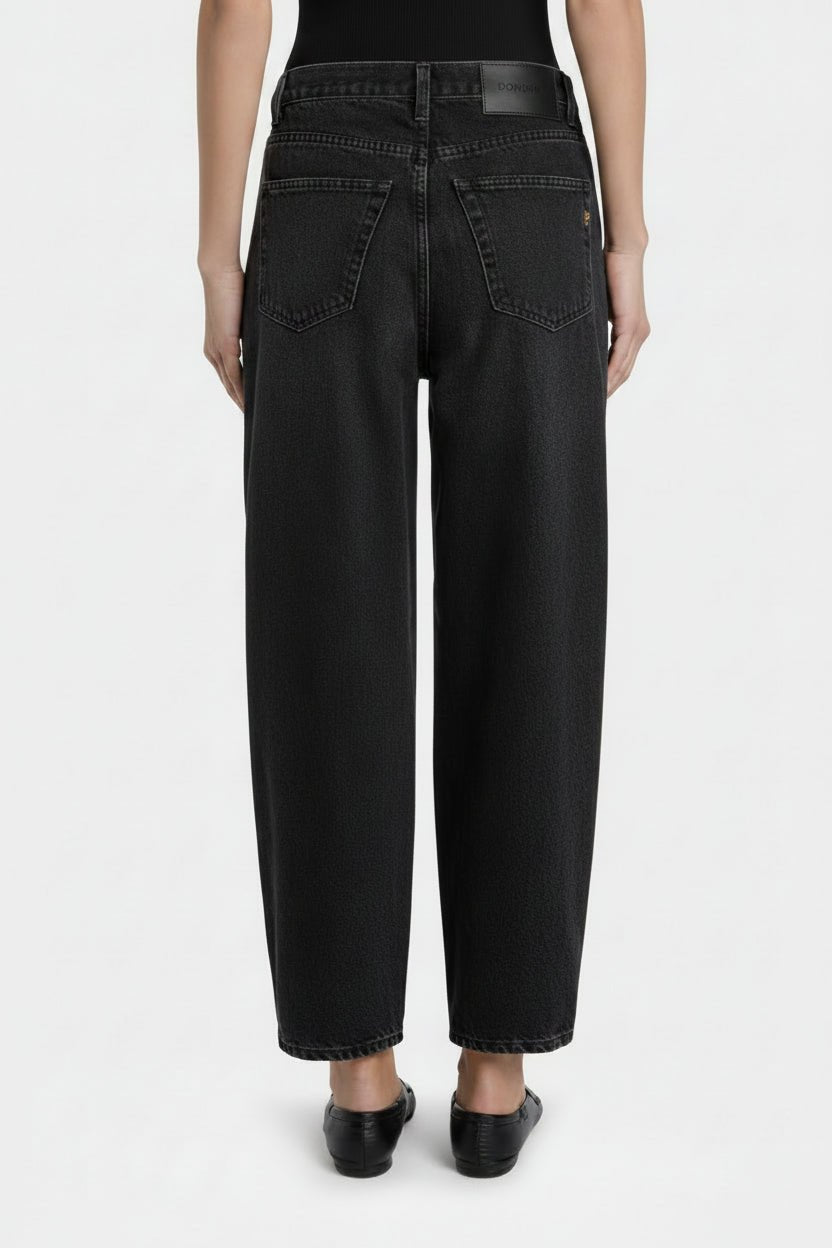 Jeans Bessie in denim nero - YES SHOPJeansDONDUPDP784/BF0018D-W243240472950871