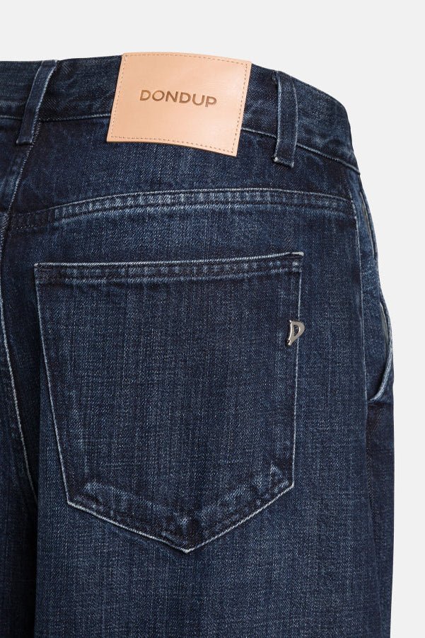 Jeans Alek balloon in denim scuro vita bassa - YES SHOPJeansDONDUPDP854/DFE311D-W247390462759871