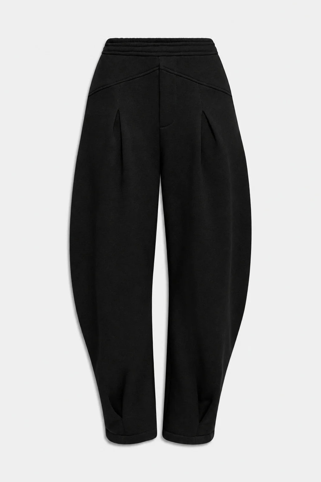 Pantalone in felpa barrel leg nero - YES SHOPPantaloni tutaWEILI ZHENGF26FC05-69334106091971