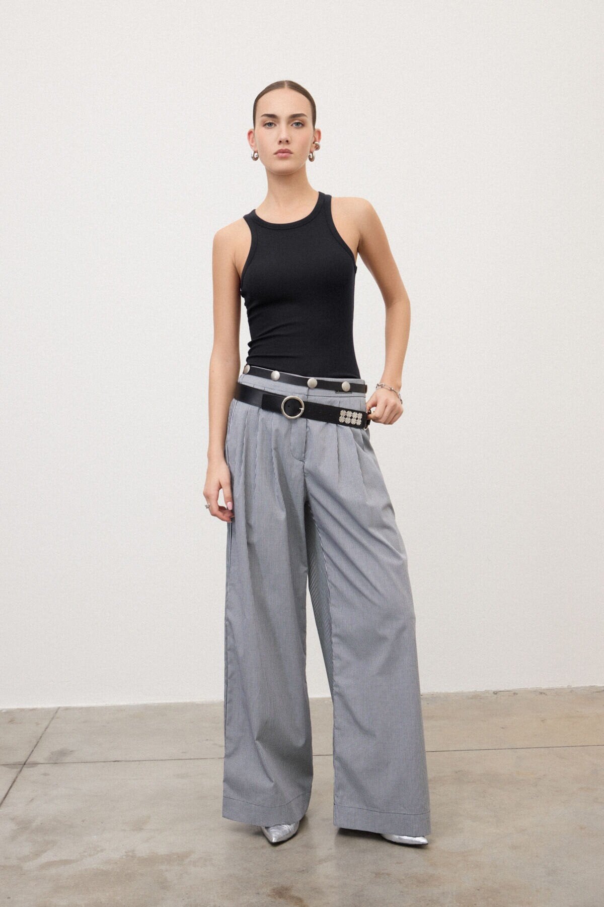 Canotta a costine nera - YES SHOPCanotteOTTOD'AMEDT9239-XXS7389611323771