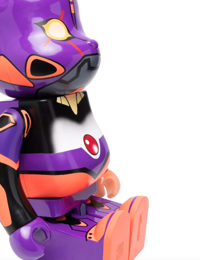 Edizione EVA - 01 Awakening BE@RBRICK - YES SHOPToysMEDICOM TOYEVA-01 1000%AWAKENING VERSION-UNI